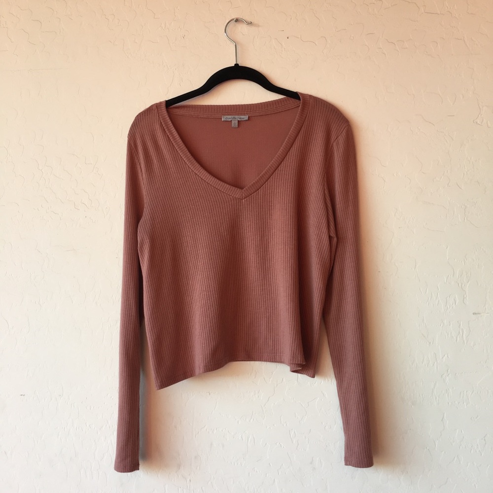 Rose Pink Crop Top